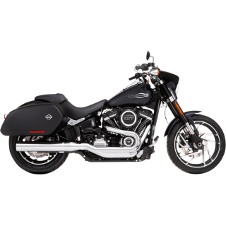 Koncovka výfuku RINEHART RACING pro HARLEY DAVIDSON FLSB 1750 ABS Softail Sport Glide 107 2018-2021 chrom