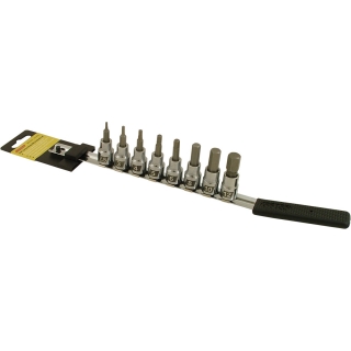 Sada nářadí CRUZTOOLS SOCKET BIT SET HEX 8-PIECE SET METRIC