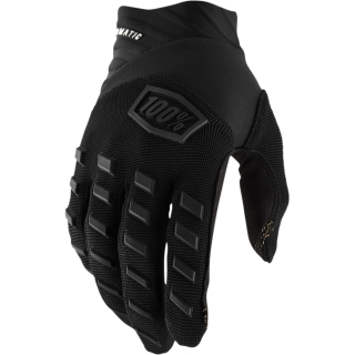 Motokrosové a MTB rukavice 100% AIRMATIC černá - pár 