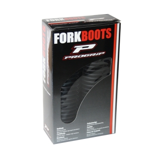 Harmoniky na enduro přední tlumiče Progrip fork boots thermoplastic rubber 2500 černé - pár - 34/37 mm pro tlumiče 40/45 mm 