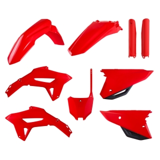 Sada plastů POLISPORT pro HONDA CRF 450 R  2021-2022 červená/černá 