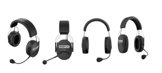 Sluchátka - komunikační zařízení / víceúčelový headset SENA Bluetooth Over the Head headset Tufftalk Lite (dosah 0,8 km)