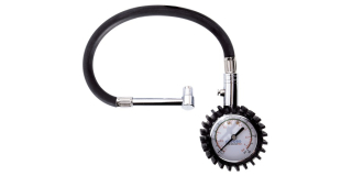 Analogový pneuměřič / měřič tlaku v pneu OXFORD TYRE GAUGE PRO OX750 stupnice 0-60PSI/0-4 BAR