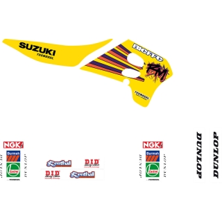 Sada polepů TECNOSEL pro SUZUKI RM 125 / 250 1993-1995