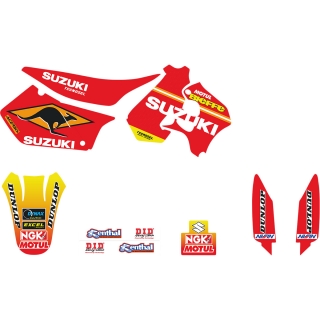 Sada polepů TECNOSEL pro SUZUKI RM 125 / 250 1996-1998