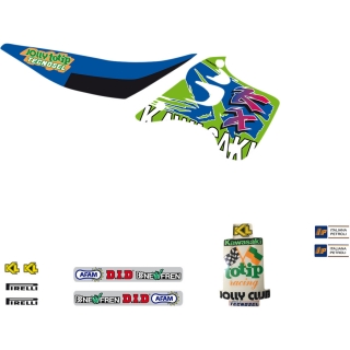 Sada polepů TECNOSEL pro KAWASAKI KX 125 / 250 1992-1993