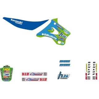 Sada polepů TECNOSEL pro KAWASAKI KX 125 / 250 1994-1998