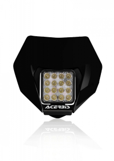 Přední LED maska motocyklu ACERBIS HEADLIGHT UNIVERSAL černá
