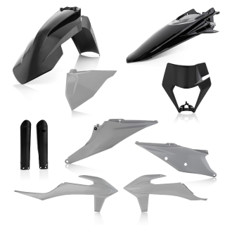 Sada plastů ACERBIS FULL KIT pro KTM EXC/EXCF 2020-2022 černá/šedá