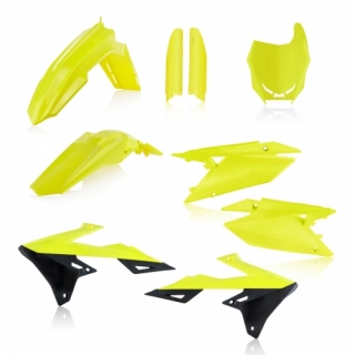 Sada plastů ACERBIS SUZUKI RMZ 450 2018-2022  / RMZ 250 2019-2022 fluo žlutá