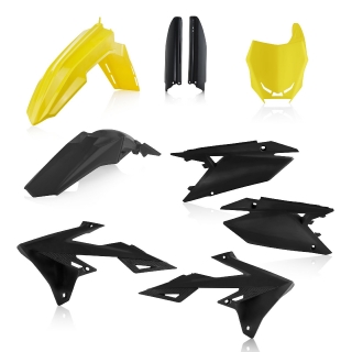 Sada plastů ACERBIS SUZUKI RMZ 450 2018-2022  / RMZ 250 2019-2022 žlutá/černá