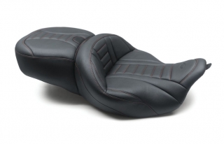 Sedadlo motocyklu MUSTANG Super Touring Deluxe pro Harley-Davidson FL Touring 2008-2021