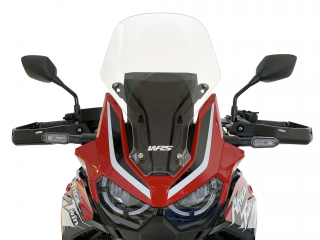 Plexi motocyklu WRS pro HONDA CRF 1100 L ABS Africa Twin 2020-2021, barva čirá, výška 48 cm