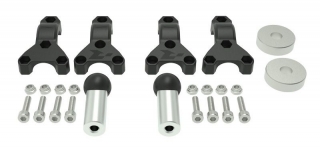 Univerzální montážní kit pro kryty páček RTECH HP3 pro motocykl BMW GS 1200/1250