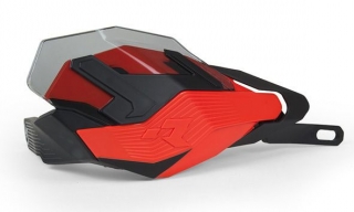 Motocyklové ochranné kryty páček RTECH HP3 ADVENTURE barva oranžová/černá - bez montážní sady 