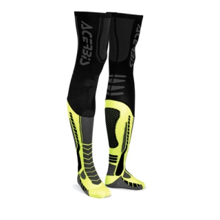 Motokrosové nadkolenky Acerbis X LEG PRO černá/žlutá