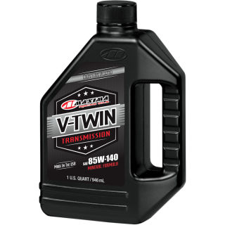 A Převodový olej MAXIMA RACING OIL V-TWIN TRANSMISSION 85W-140 obsah 946 ml