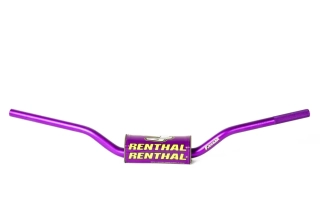 Motokrosové řidítka bez hrazdy RENTHAL 609 RC HIGH FATBAR™ HANDLEBAR barva fialová