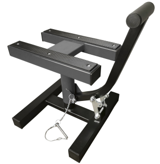 a Motokrosový stojan QTECH MX černá/šedá max. výška: 40 cm, nosnost 150 kg