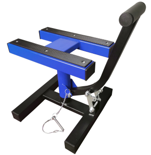 Motokrosový stojan QTECH MX černá/světlá modrá max. výška: 40 cm, nosnost 150 kg