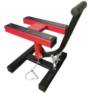 Motokrosový stojan QTECH MX černá/červená max. výška: 40 cm, nosnost 150 kg