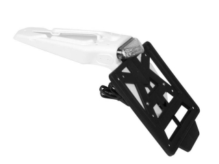 Držák SPZ (30°) s LED světlem RTECH barva bílá 