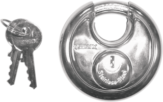 Zámek k uzamčení TRIMAX PADLOCK STNLS RND 70MM TRP170
