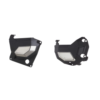 Sada odolných krytů alternátoru a spojky motocyklu POLISPORT KIT ENGINE COVER pro KAWASAKI Z 900 2017-2022 