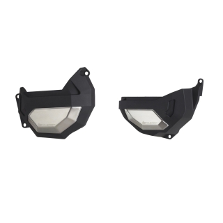 Sada odolných krytů alternátoru a spojky motocyklu POLISPORT KIT ENGINE COVER pro HONDA AFRICA TWIN CRF 1100 L 2020-2021