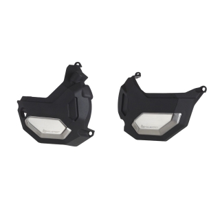 Sada odolných krytů alternátoru a spojky motocyklu POLISPORT KIT ENGINE COVER pro HONDA NC 750 X 2018-2020