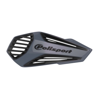 Motokrosové MX kryty páček POLISPORT MX AIR HANDGUARD šedá/černá - pár 
