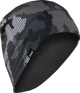 Čepice pod helmu s fleecovou podšívkou ZANDHEAGEAR SPORTFLEX FLEECE LINED WHLF608 URBAN CAMO GREY