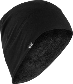 a Čepice pod helmu s fleecovou podšívkou ZANDHEAGEAR SPORTFLEX FLEECE LINED WHLH114 ČERNÁ