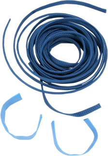 Převlek na hadičky, lanka nebo kabelové svazky ACCEL COVER WIRE/LINES BLUE barva modrá