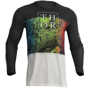 a Motokrosový - enduro - offroadový dres THOR PRIME MELTER multi velikost XL
