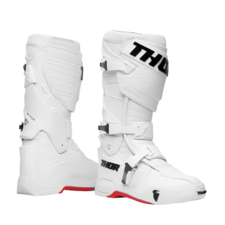 Motokrosové boty THOR RADIAL FROST barva bílá 