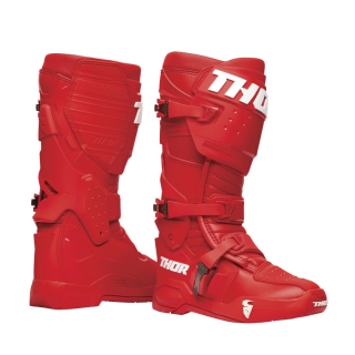 Motokrosové boty THOR RADIAL ČERVENÉ