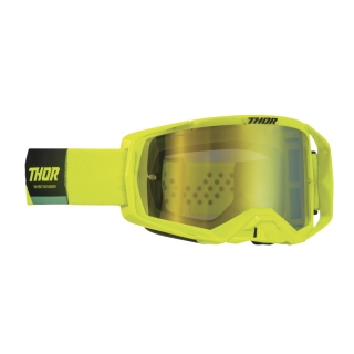 Motokrosové / MTB brýle THOR ACTIVATE acid/černá - lime zrcadlový objektiv