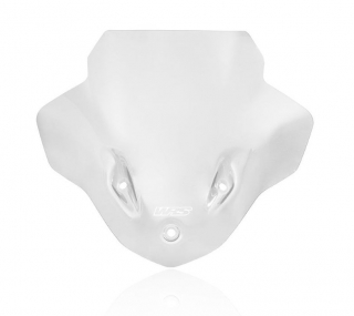 Plexi motocyklu WRS pro BMW S 1000 R 2014-2020 verze touring, barva čirá, výška 35 cm 
