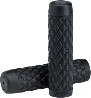 Gripy pro silniční motocykl BILTWELL GRIPS TORKER 1 černé, pro průměr řídítek 25,4 mm (1")- pár