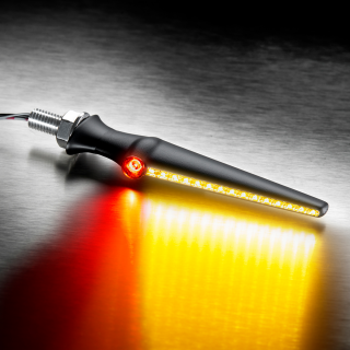Led zadní světlo/zadní brzdové světlo, blinkr KELLERMANN JETSTREAM DF 3IN1 černý - 1 kus