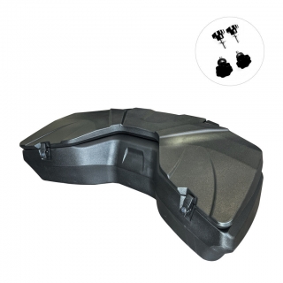 Uzamykatelný zadní box na čtyřkolku SHARK Accessories ATV CARGO BOX AX120 černý