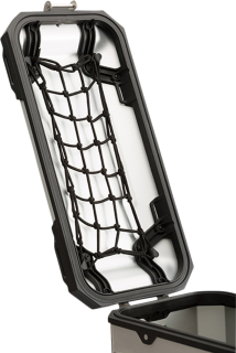 Síťka/pavouk do víka pro boční kufr obsah 37 litrů SW-MOTECH TRAX ADV SIDE CASE LID NETS barva černá, 1 kus