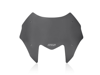 Plexi motocyklu WRS pro YAMAHA T-MAX 560 rok 2022 verze sport, barva tmavě kouřová, výška plexi 22,5 cm