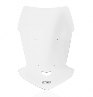 Plexi motocyklu WRS pro YAMAHA TRACER 7 / GT 2021-2022 , verze touring, barva čirá-transparentní, výška 54 cm