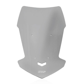 Plexi motocyklu WRS pro YAMAHA TRACER 7 / GT 2021-2023 , verze touring, barva kouřové, výška 54 cm