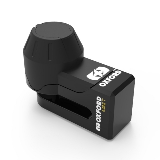Zámek kotoučové brzdy OXFORD MINI T, průměr čepu 5,5 mm, černá
