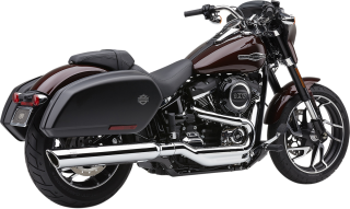 Koncovka výfuku COBRA 909 TWINA SLIP-ON MUFFLERS pro HARLEY DAVIDSON FLSB rok 2018-2022 viz popis, barva chrom 