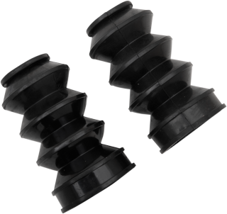Gumové kryty vidlic / harmoniky na tlumiče DRAG SPECIALTIES pro HARLEY DAVIDSON průměr truby vidlice 39,00 mm (1,54")  - pár - černá barva  