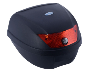 Kufr na motocykl OXFORD TOP CASE OL208 ČERNÝ NELAKOVANÝ, OBJEM 30 L 